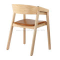 Muuto chair designer solid wood single chair